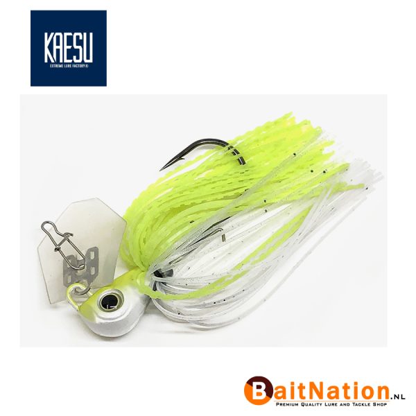 Kaesu Tranquil Chatterbait 1/4 oz (7 gr) White Chartreuse