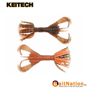 Keitech Hyper Spider Green Pumpkin Orange Gold