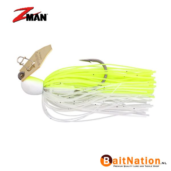 Z Man Chatterbait MiniMAX ( 1/4oz plm 7 gr) Chartreuse/White