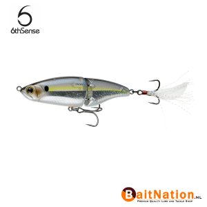 6th Sense Fishing Speed Glide 100 Chrome Threadfin