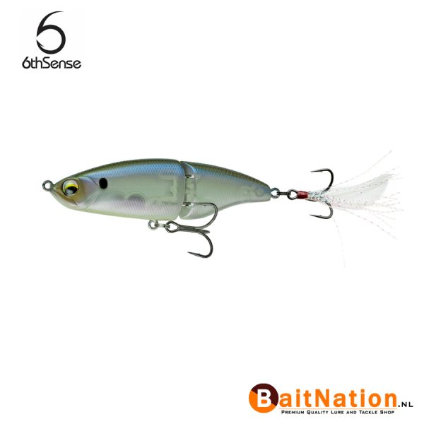 6th Sense Fishing Speed Glide 100 Ghost Bone Minnow