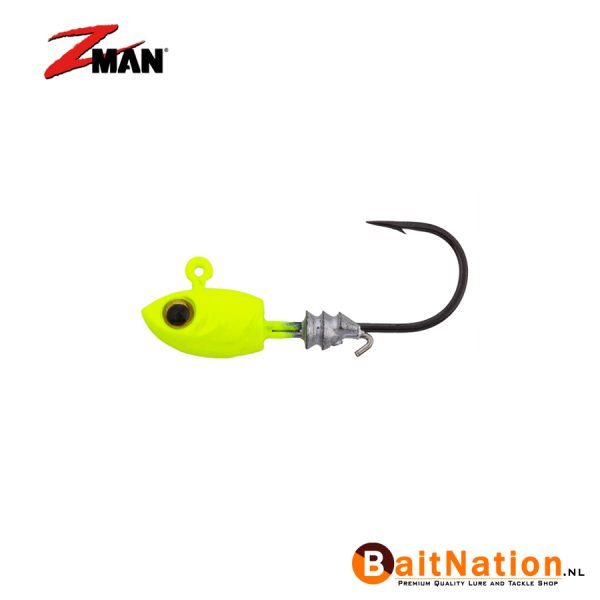 Z Man Micro Shad HeadZ 1/8 oz (3,5gr) Chartreuse