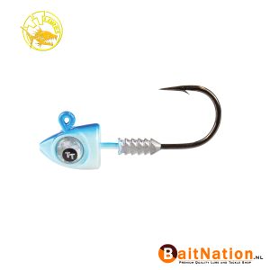 TT Lures Big Eyez Pearl/Blue Silver Eyez Haakmaat 3/0