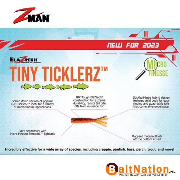 Z Man Tiny Ticklerz Infographic