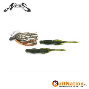 Nories Hulachat chatterbait Tough Time Orange Impact